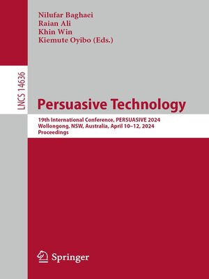 cover image of Persuasive Technology